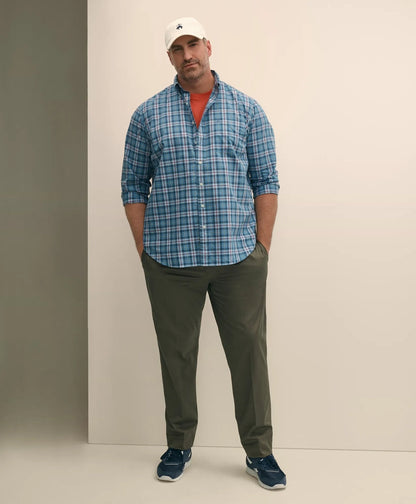 Big & Tall Friday Shirt, Poplin Tartan | Brooks Brothers online