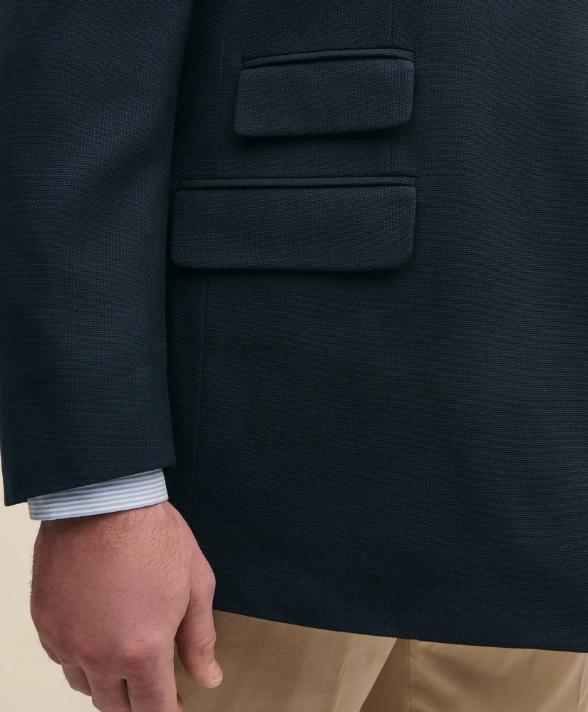 Big & Tall Hopsack Blazer | Brooks Brothers discount