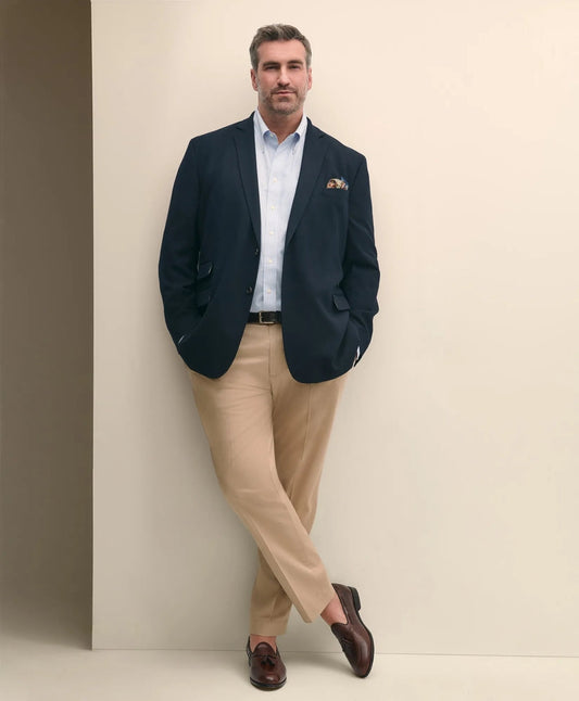 Big & Tall Hopsack Blazer | Brooks Brothers discount