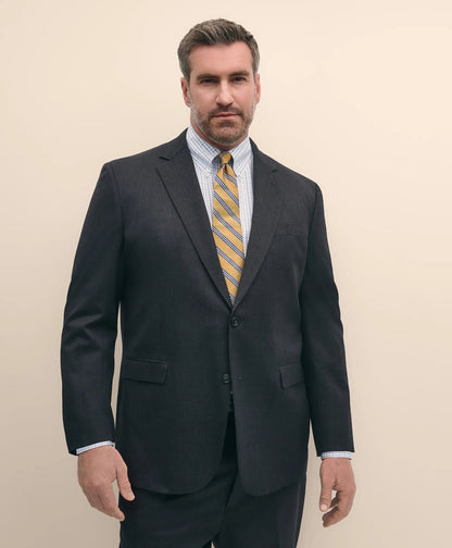 Big & Tall Stretch Wool Two-Button 1818 Suit | Brooks Brothers sale