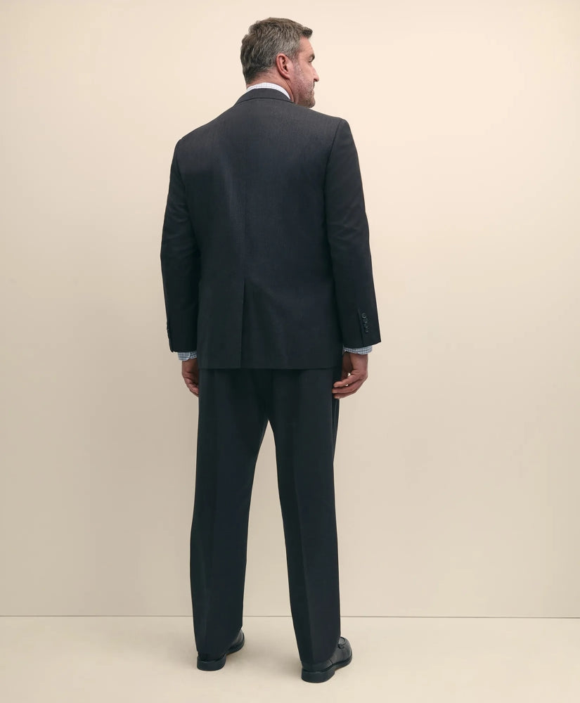 Big & Tall Stretch Wool Two-Button 1818 Suit | Brooks Brothers sale
