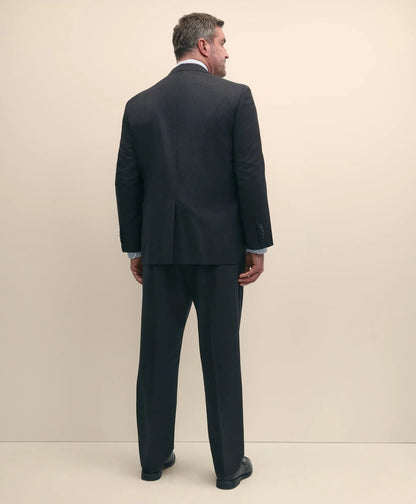 Big & Tall Stretch Wool Two-Button 1818 Suit | Brooks Brothers sale