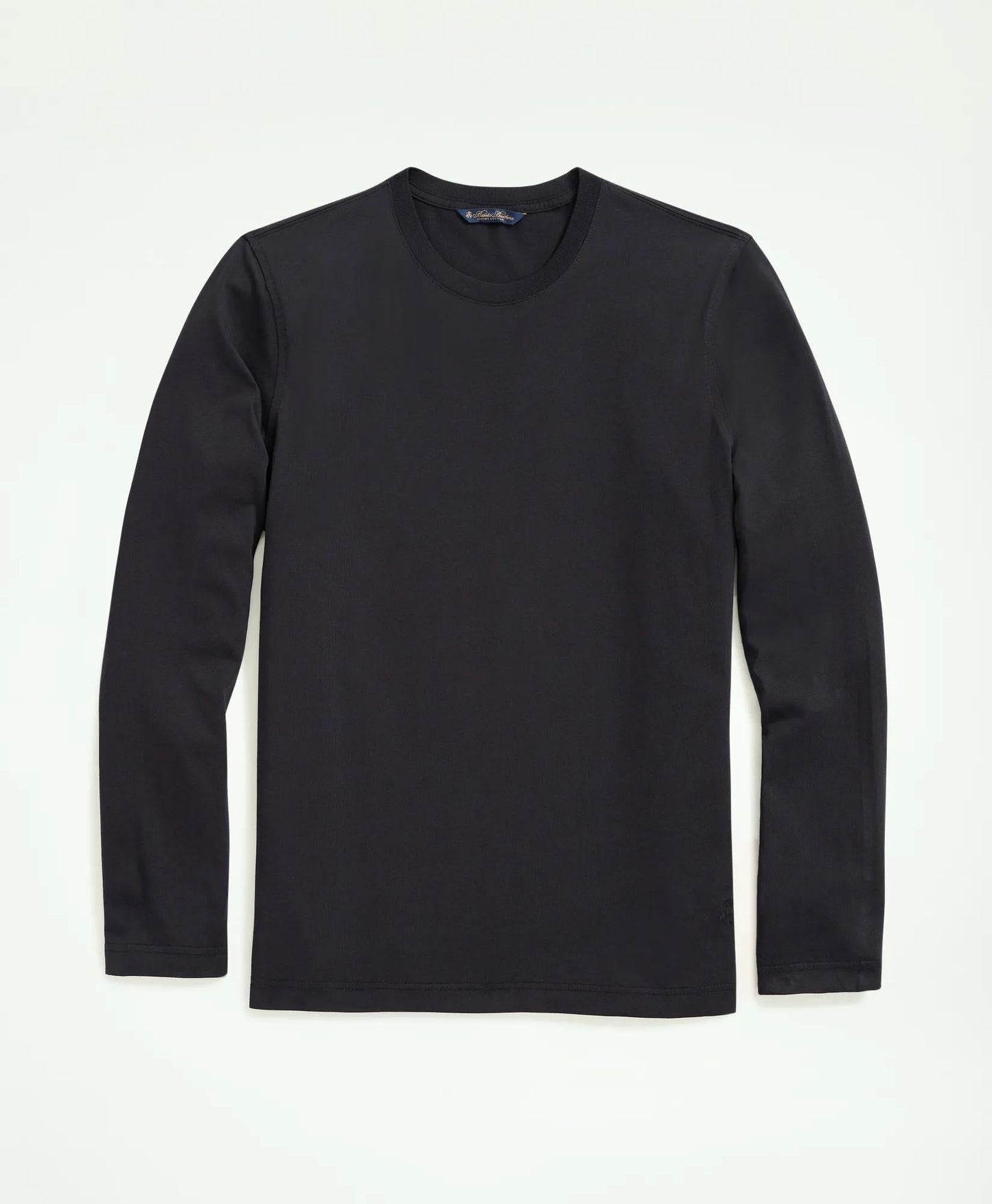 Big & Tall Supima® Cotton Long-Sleeve Logo T-Shirt | Brooks Brothers online