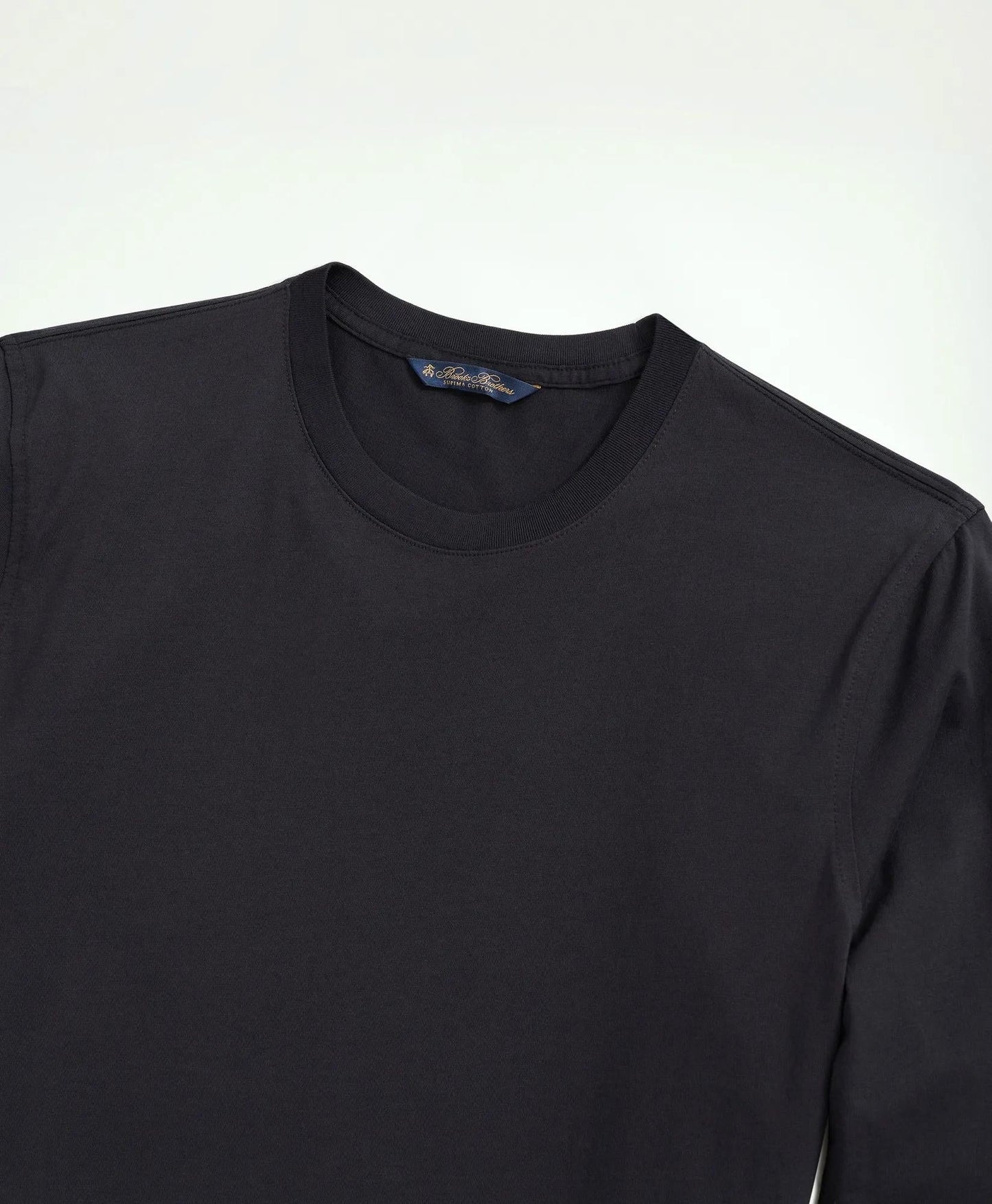 Big & Tall Supima® Cotton Long-Sleeve Logo T-Shirt | Brooks Brothers online