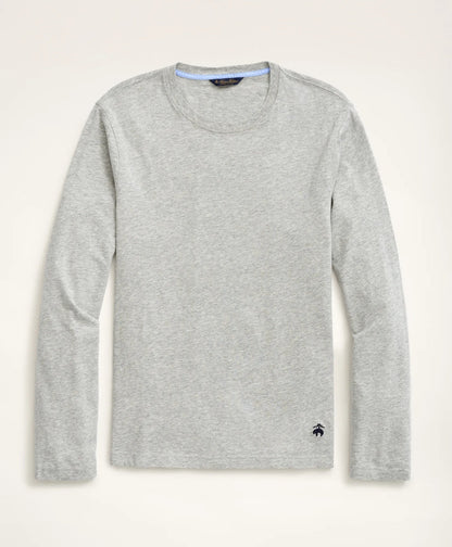 Big & Tall Supima® Cotton Long-Sleeve Logo T-Shirt | Brooks Brothers online - US 2803