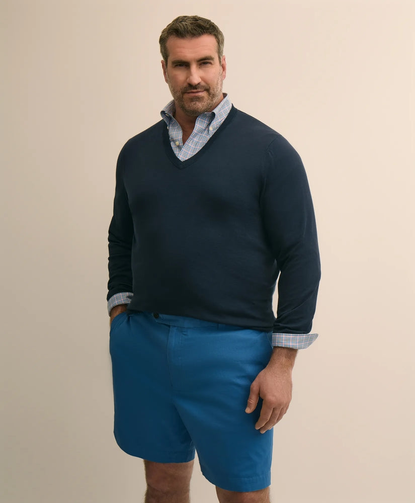 Big & Tall Supima® Cotton V-Neck Sweater | Brooks Brothers cheap - US 2814