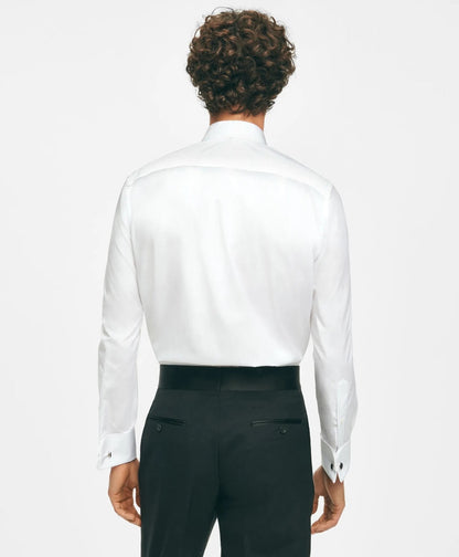 Black Fleece Pique Bib Londoner Collar Tuxedo Shirt in Sea Island Cotton | Brooks Brothers cheap