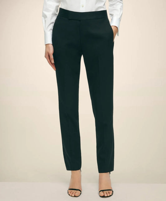 Black Fleece Tuxedo Pants in Wool | Brooks Brothers for sale