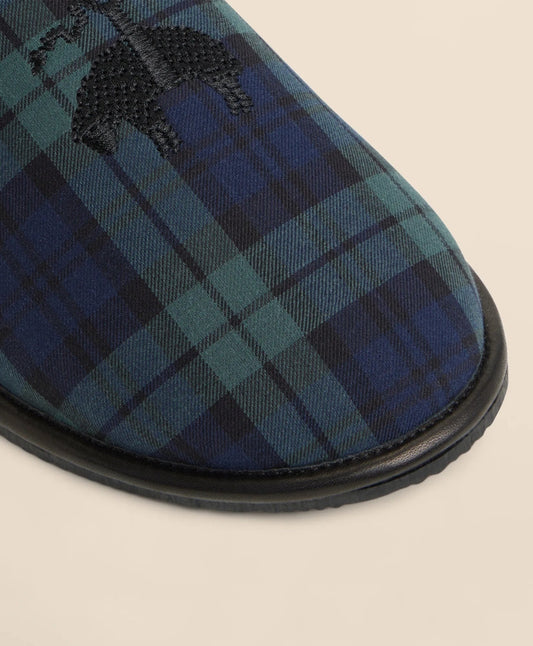 Black Watch Golden-Fleece-Emblem Slippers | Brooks Brothers cheap