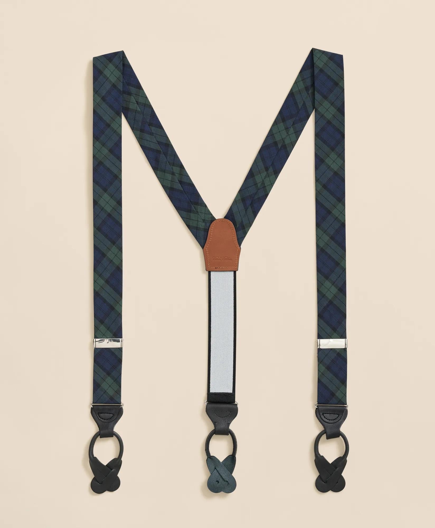 Black Watch Tartan Suspenders | Brooks Brothers discount