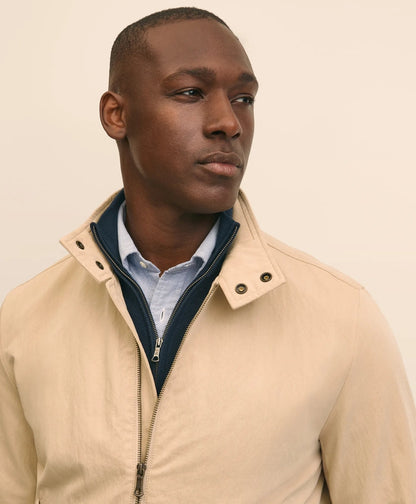 Bomber Jacket in Cotton Blend | Brooks Brothers sale