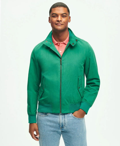 Bomber Jacket in Cotton Blend | Brooks Brothers sale - US 8195