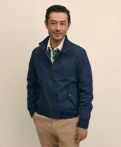 Bomber Jacket in Cotton Blend | Brooks Brothers sale - US 8195