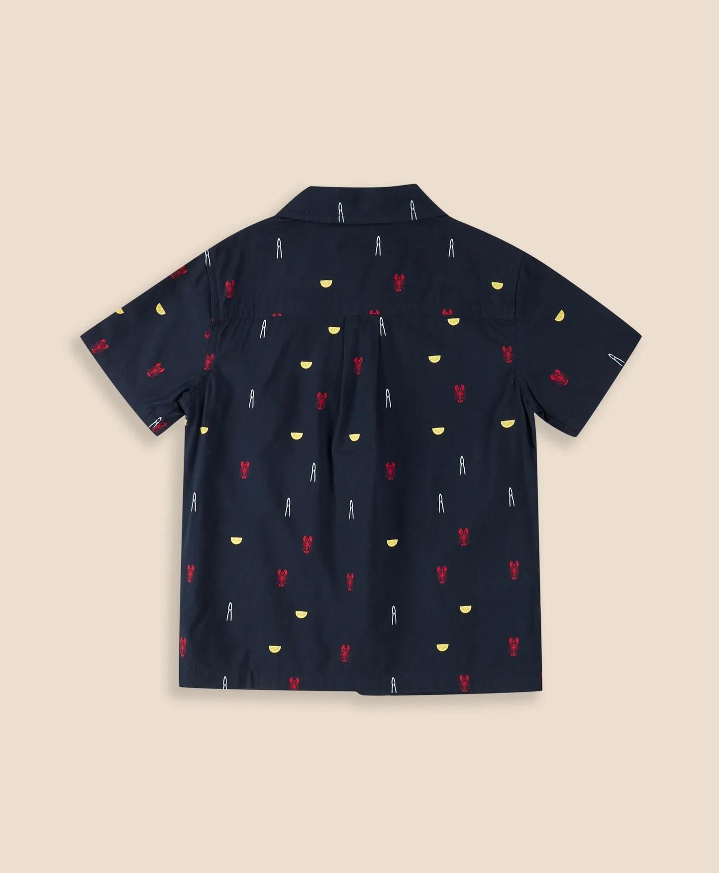 Boys Cotton Blend Lobster Bake Camp Collar Shirt | Brooks Brothers cheap