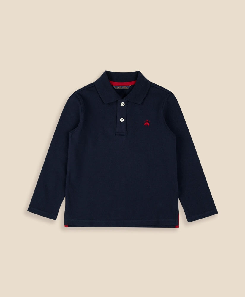 Boys Cotton-Blend Pique Polo Shirt | Brooks Brothers sale - US 2948