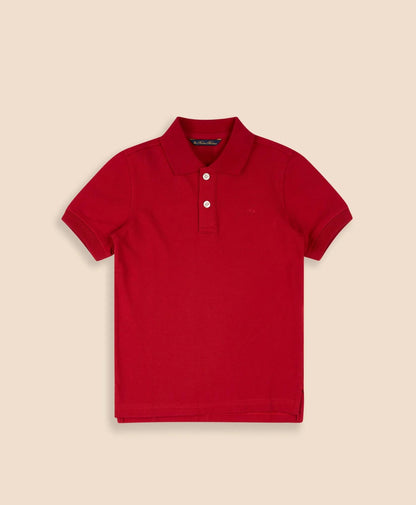 Boys Cotton-Blend Pique Polo Shirt | Brooks Brothers online shop