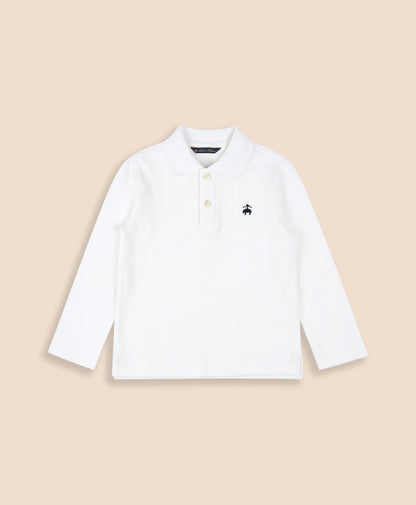 Boys Cotton-Blend Pique Polo Shirt | Brooks Brothers sale