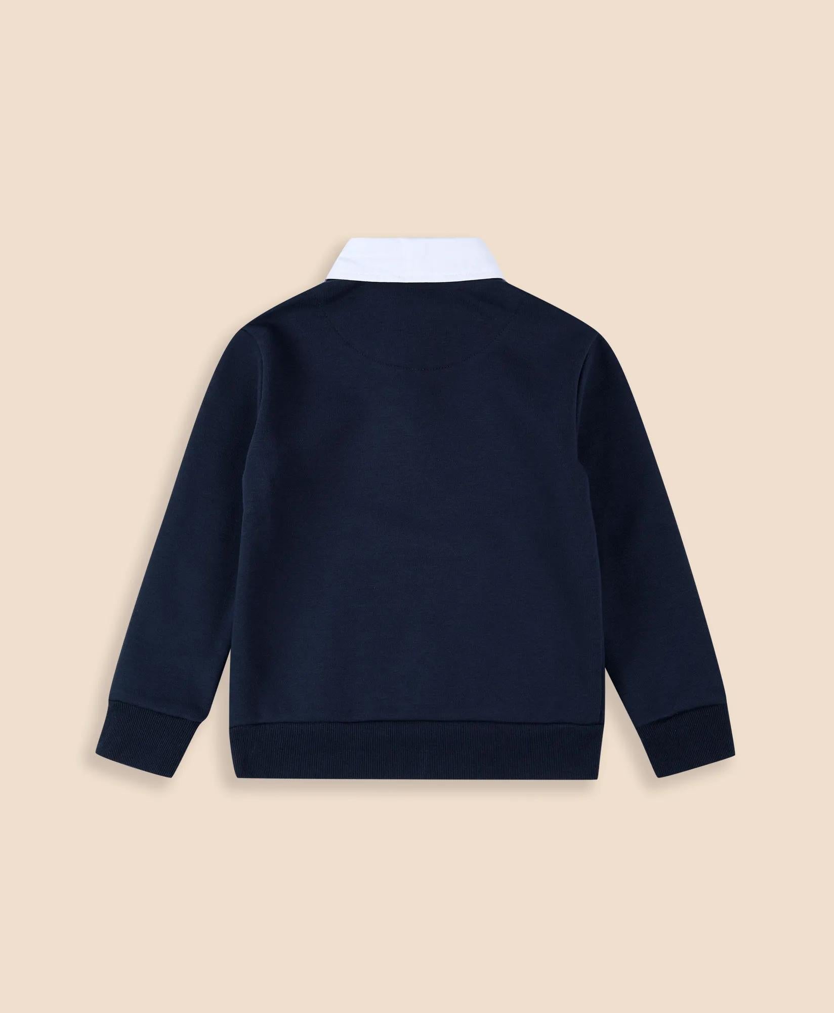 Boys Cotton-Blend Rugby Sweatshirt | Brooks Brothers on sale