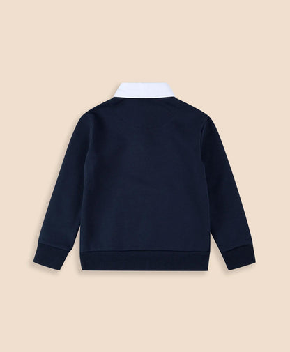 Boys Cotton-Blend Rugby Sweatshirt | Brooks Brothers on sale