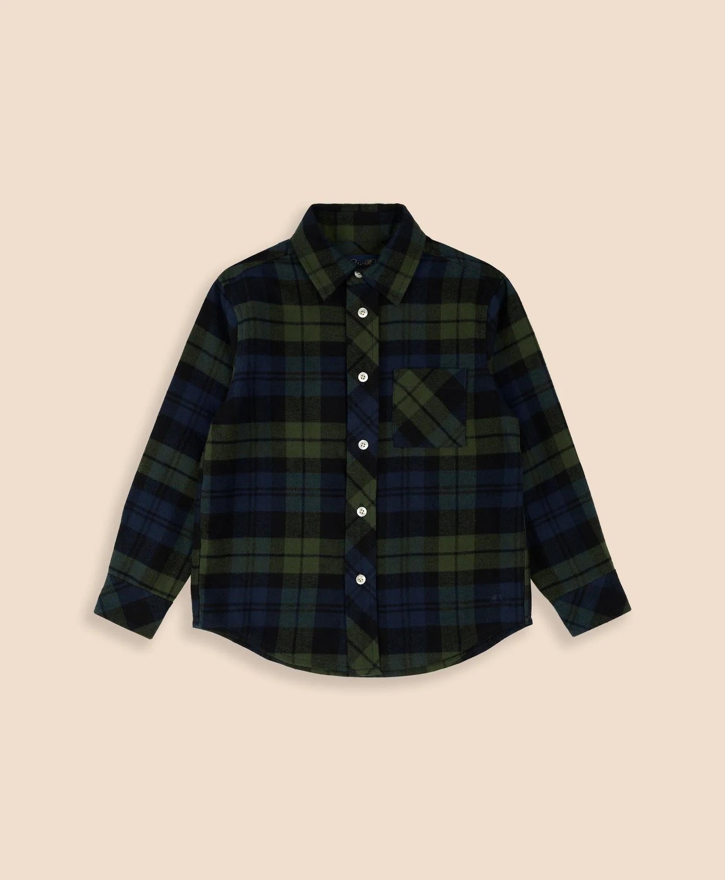 Boys Cotton Brushed Flannel Shirt | Brooks Brothers cheap