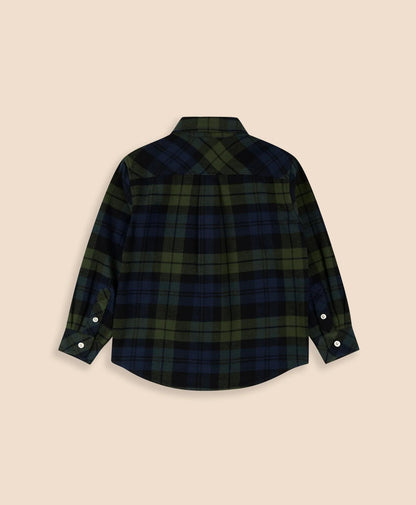 Boys Cotton Brushed Flannel Shirt | Brooks Brothers cheap