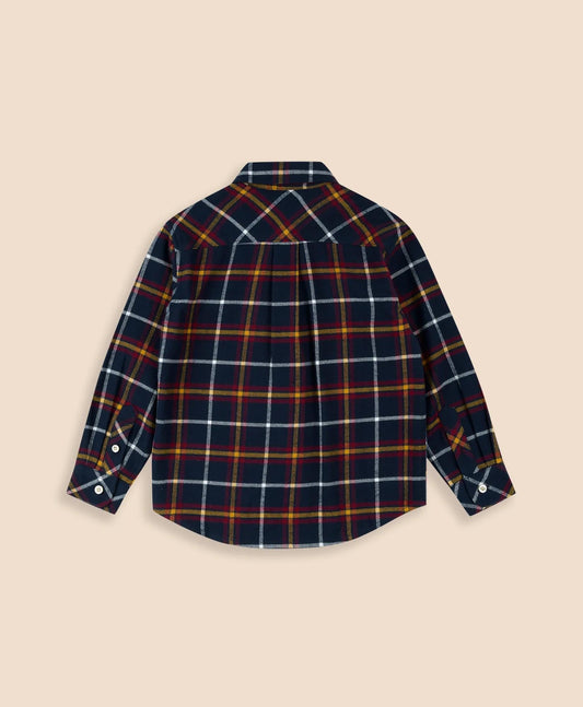 Boys Cotton Brushed Flannel Shirt | Brooks Brothers discount
