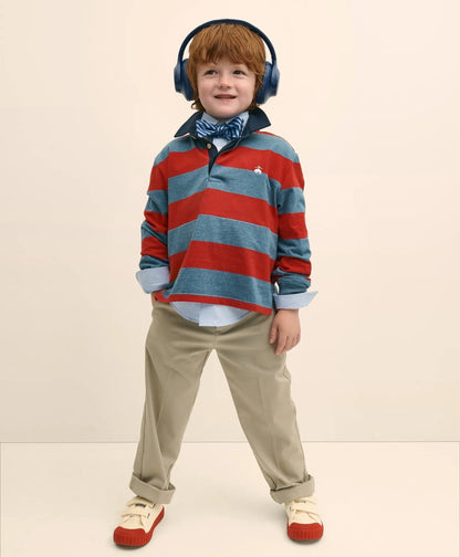 Boys Cotton Rugby Shirt | Brooks Brothers online