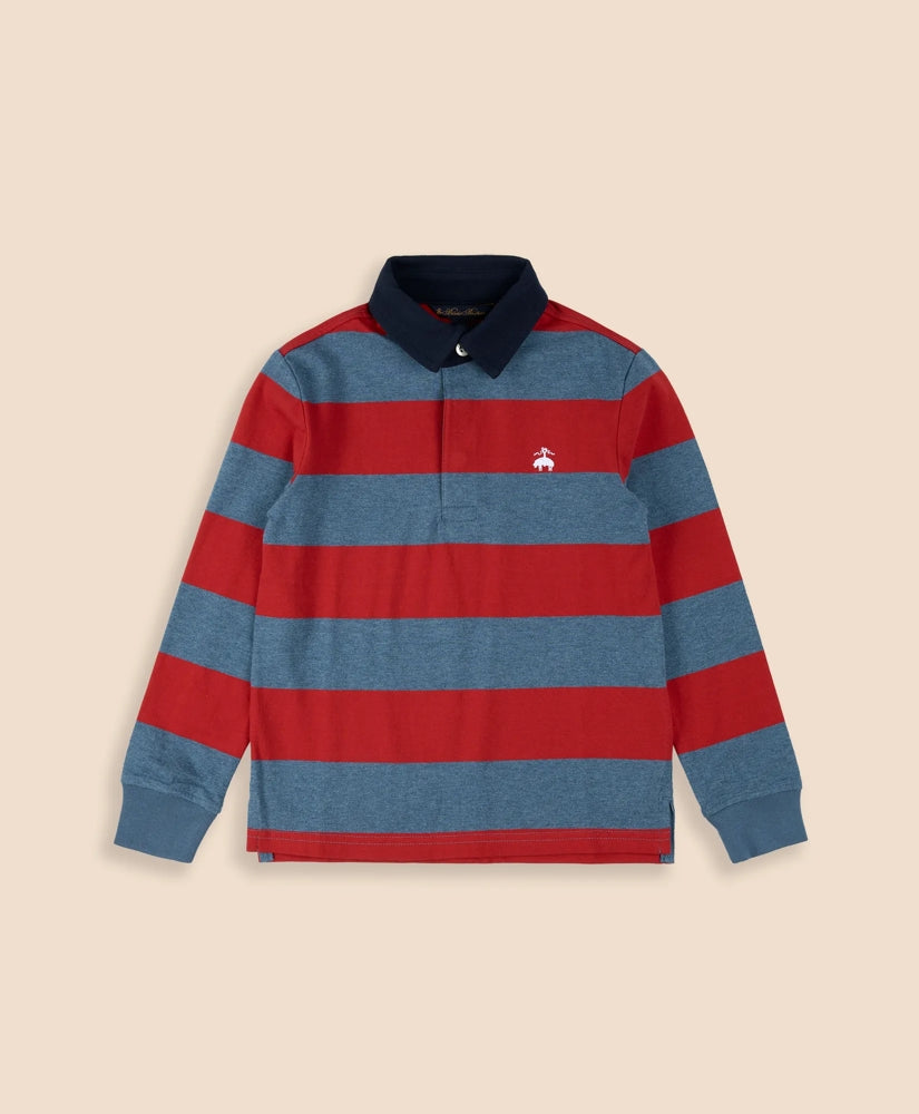 Boys Cotton Rugby Shirt | Brooks Brothers online