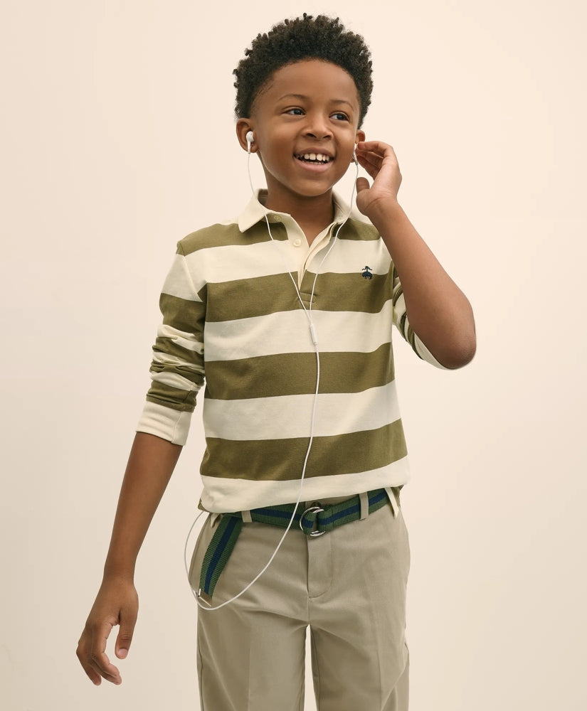 Boys Cotton Rugby Shirt | Brooks Brothers online - US 8744