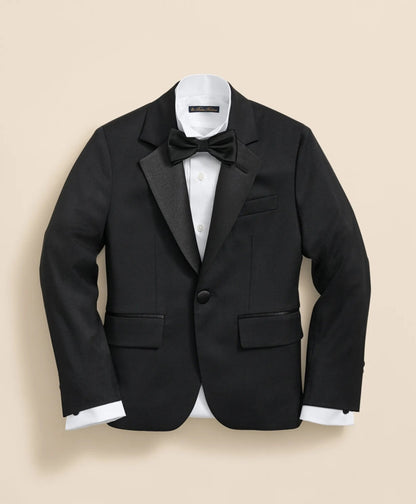 Boys Junior One-Button Tuxedo Jacket | Brooks Brothers sale