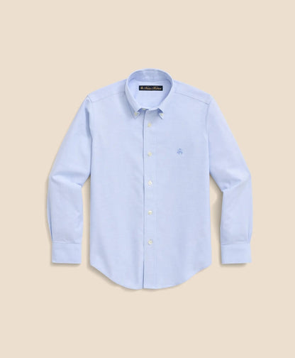 Boys Non-Iron Stretch Cotton Oxford Sport Shirt | Brooks Brothers cheap - US 8374