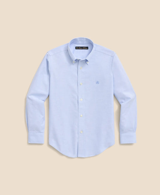 Boys Non-Iron Stretch Cotton Oxford Sport Shirt | Brooks Brothers cheap - US 8374