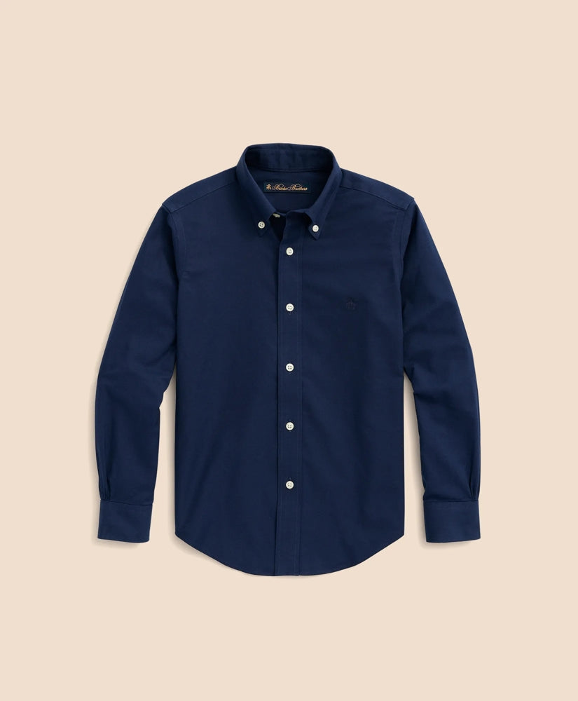 Boys Non-Iron Stretch Cotton Oxford Sport Shirt | Brooks Brothers cheap - US 8374
