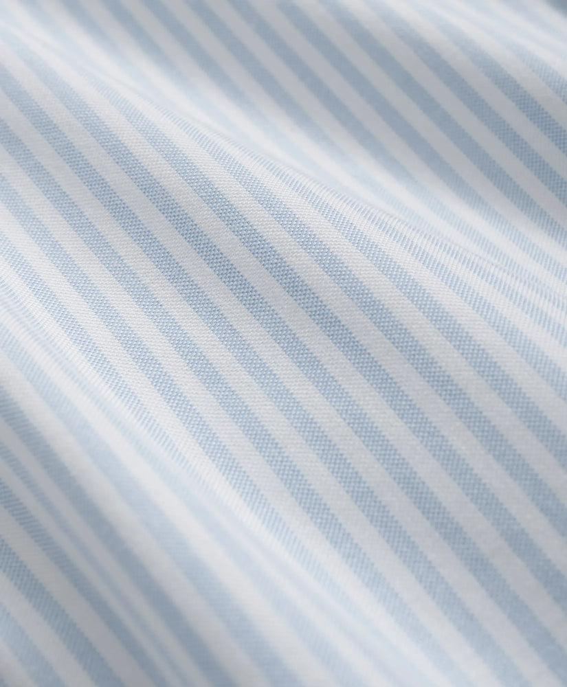 Boys Non-Iron Stretch Cotton Striped Oxford Sport Shirt | Brooks Brothers online shop