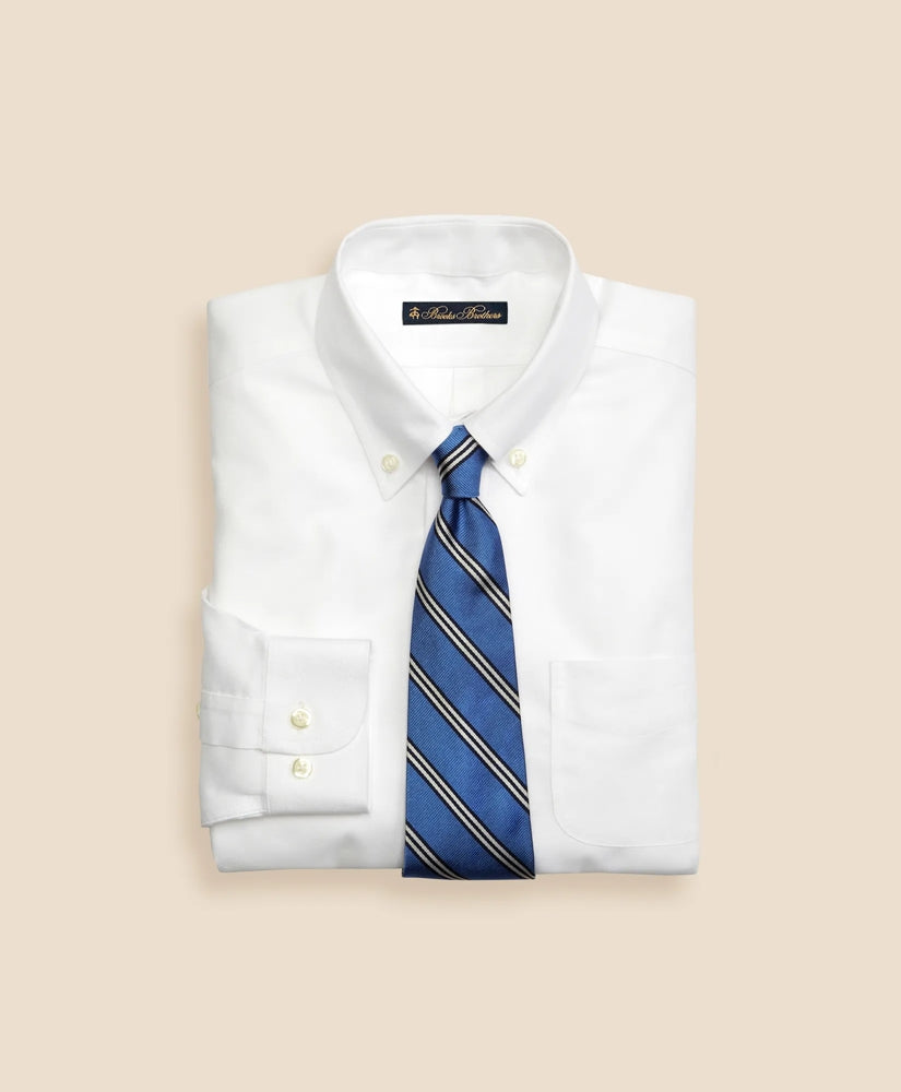 Boys Non-Iron Supima® Oxford Polo Button-Down Dress Shirt | Brooks Brothers sale - US 7015
