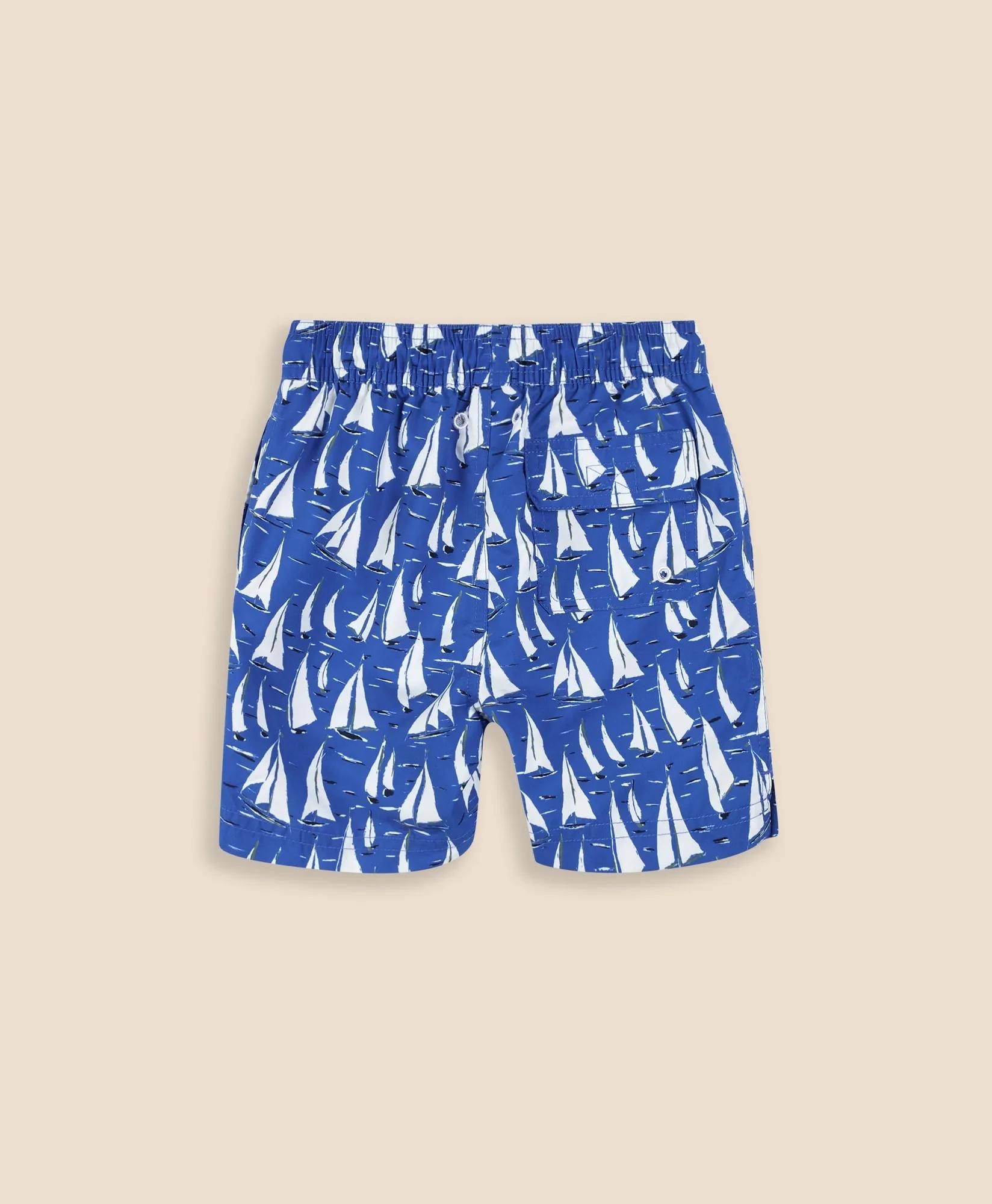 Boys Sailboat Swim Trunks | Brooks Brothers discount