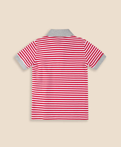 Boys Striped Pique Polo Shirt | Brooks Brothers cheap