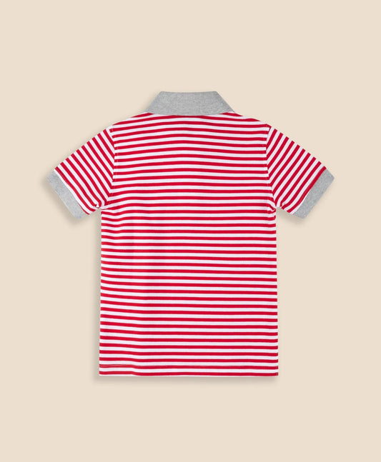 Boys Striped Pique Polo Shirt | Brooks Brothers cheap