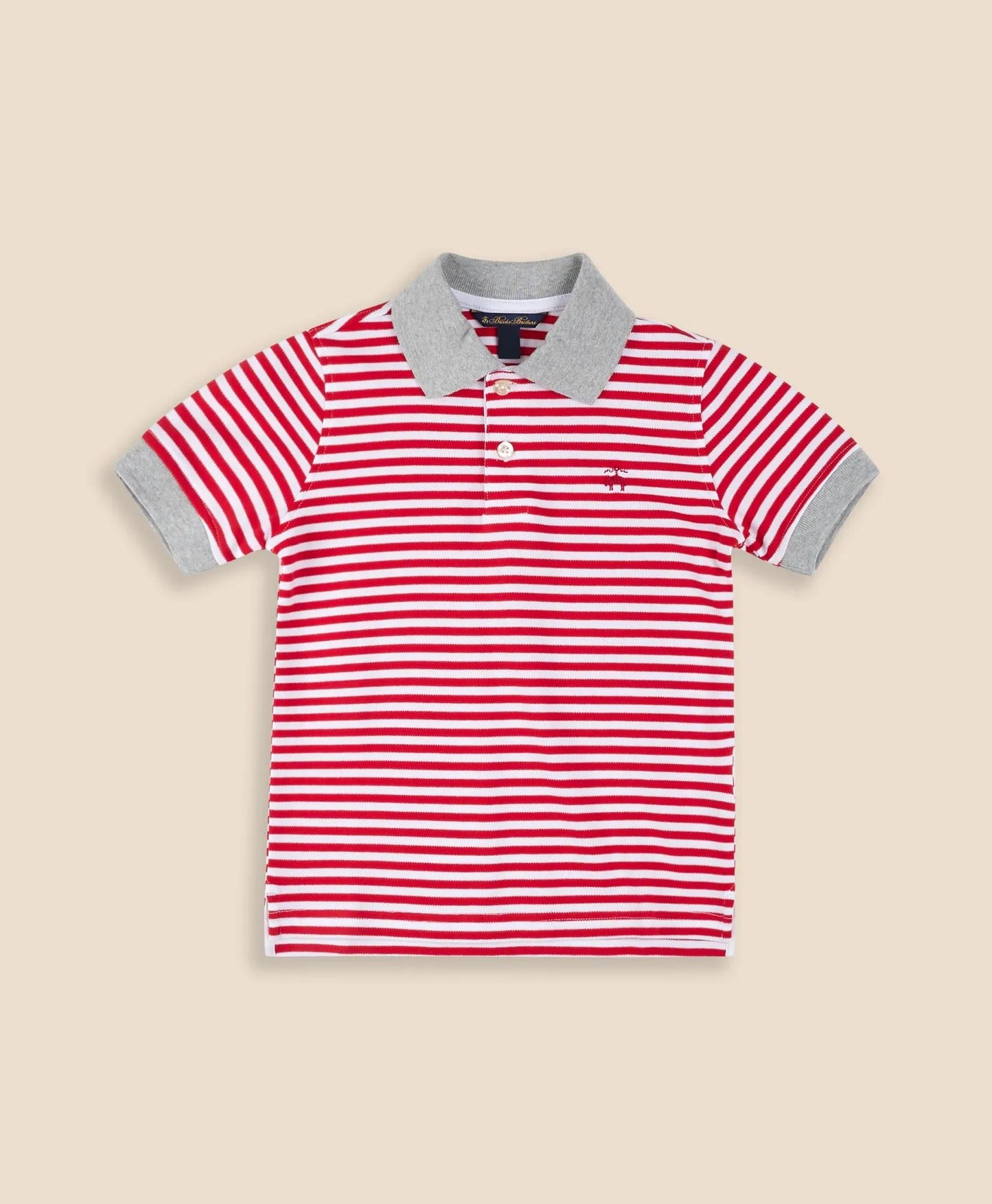 Boys Striped Pique Polo Shirt | Brooks Brothers cheap