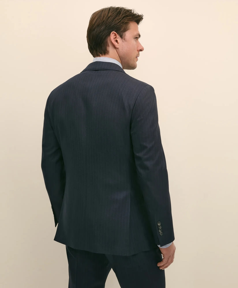 Brooks Brothers Explorer Collection Classic Fit Wool Bold Stripe Suit Jacket | Brooks Brothers on sale