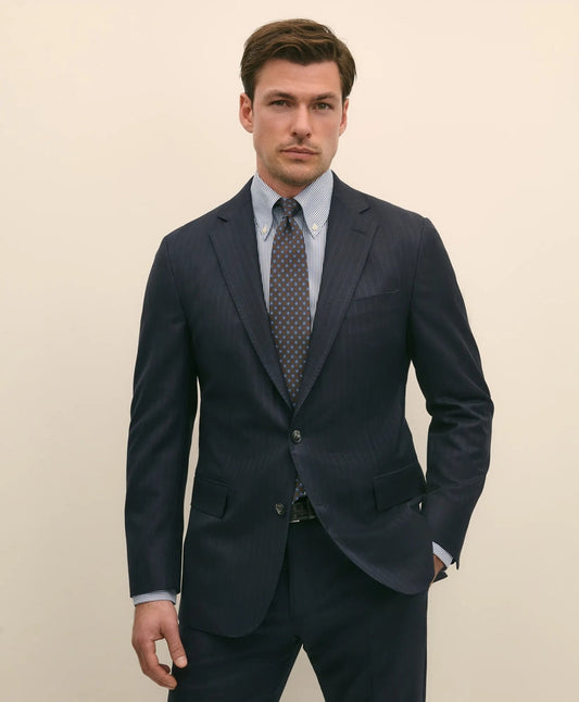 Brooks Brothers Explorer Collection Classic Fit Wool Bold Stripe Suit Jacket | Brooks Brothers on sale