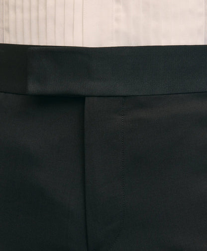 Brooks Brothers Explorer Collection Classic Fit Wool Tuxedo Pants | Brooks Brothers online shop
