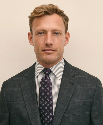 Brooks Brothers Explorer Collection Classic Fit Wool Windowpane Suit Jacket | Brooks Brothers sale
