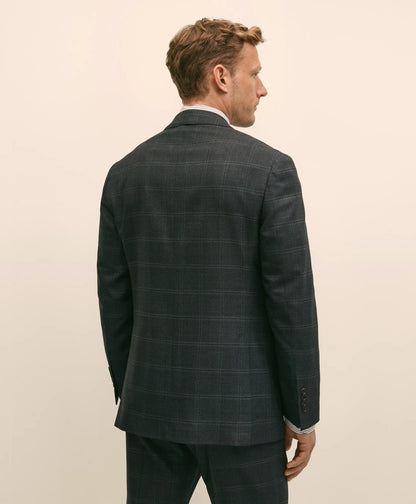 Brooks Brothers Explorer Collection Classic Fit Wool Windowpane Suit Jacket | Brooks Brothers sale