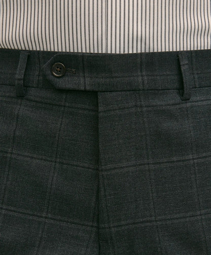 Brooks Brothers Explorer Collection Classic Fit Wool Windowpane Suit Pants | Brooks Brothers cheap