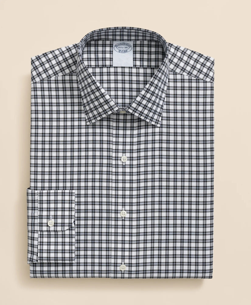 Brooks Brothers Explorer Collection Non-Iron Twill Ainley Collar Check, Dress Shirt | Brooks Brothers for sale
