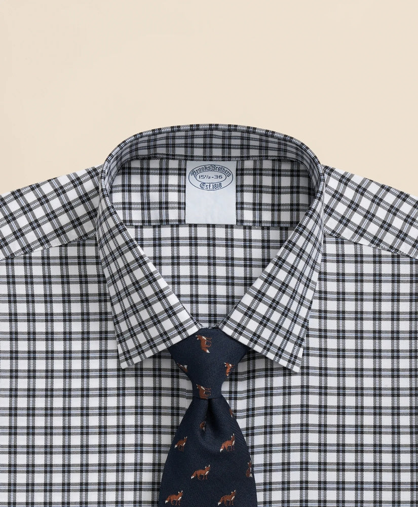 Brooks Brothers Explorer Collection Non-Iron Twill Ainley Collar Check, Dress Shirt | Brooks Brothers for sale