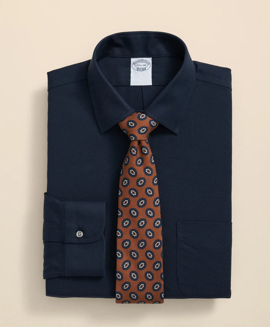 Brooks Brothers Explorer Collection Non-Iron Twill Ainsley Collar, Dress Shirt | Brooks Brothers cheap