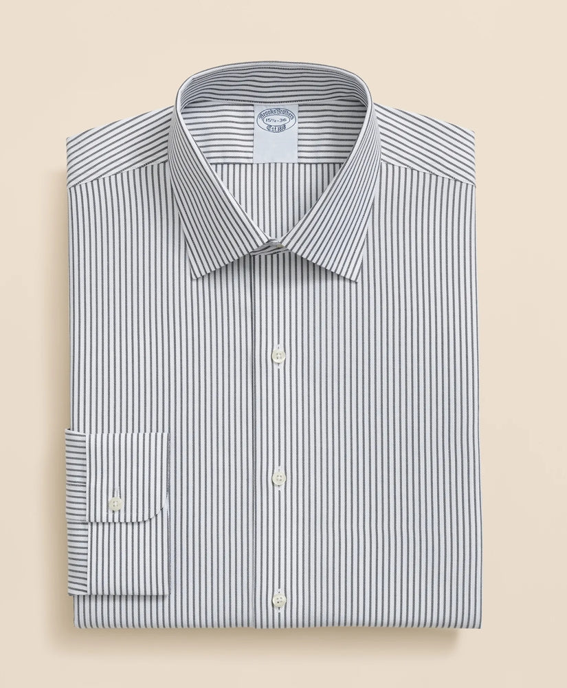 Brooks Brothers Explorer Collection Non-Iron Twill Ainsley Collar Striped, Dress Shirt | Brooks Brothers cheap