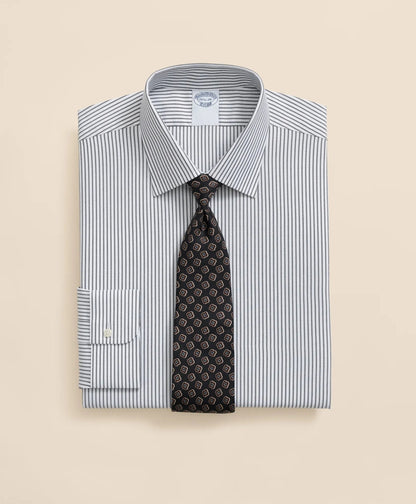Brooks Brothers Explorer Collection Non-Iron Twill Ainsley Collar Striped, Dress Shirt | Brooks Brothers cheap